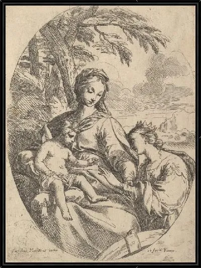 Картина Брак св. Екатерины