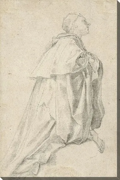 Картина Этюд для стоящего на коленях кардинала