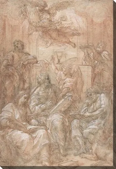 Картина Аллегория старых и новых диспенсаций