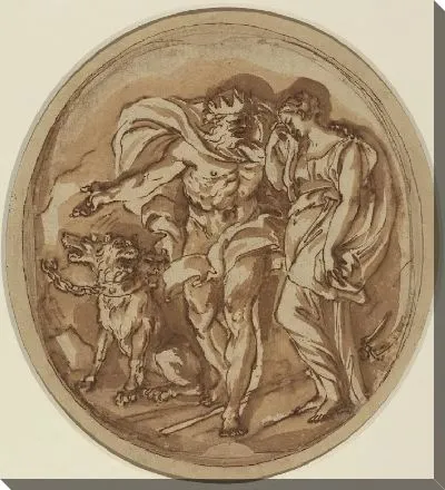 Плутон приносит Прозерпину к Вратам Ада
