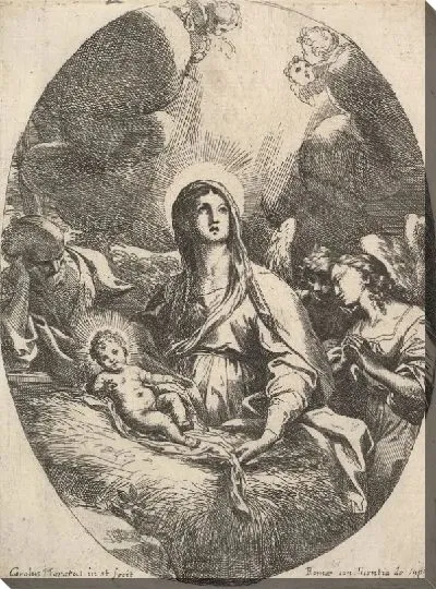 Картина Поклонение ангелов