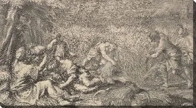 Картина Жнецы зерна