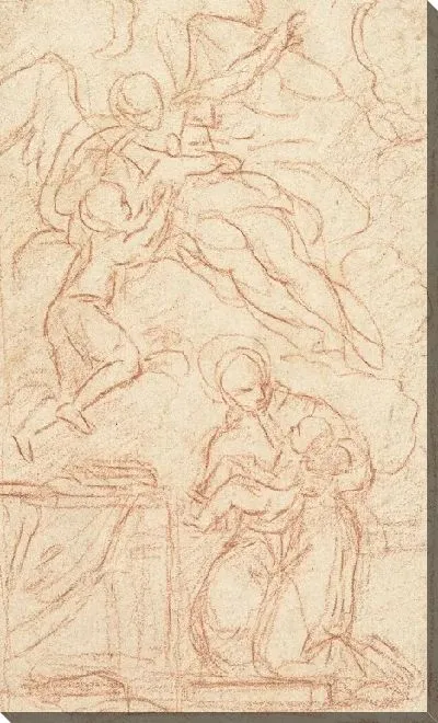 Картина Эскиз алтаря со святым Антонием Падуанским