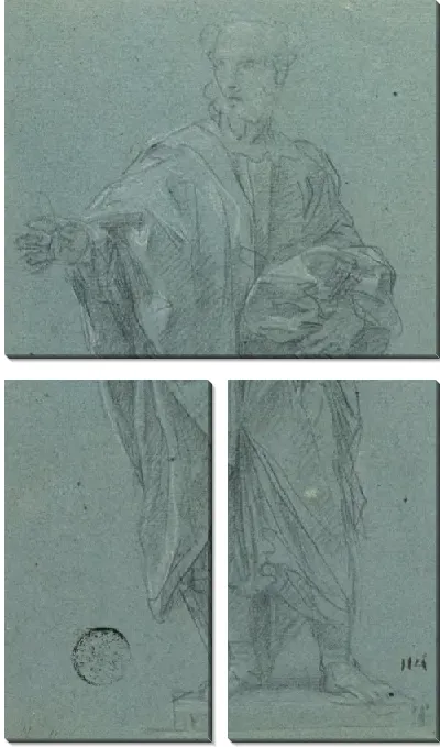 Картина Этюд к статуе апостола Петра