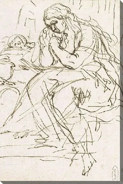 Картина Мария Магдалена в роли боетелинге