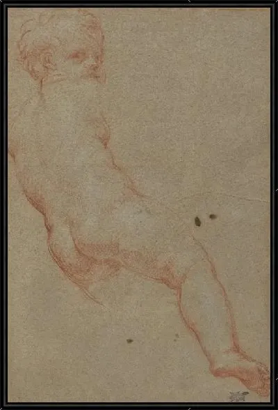 Картина Этюд молодого мальчика