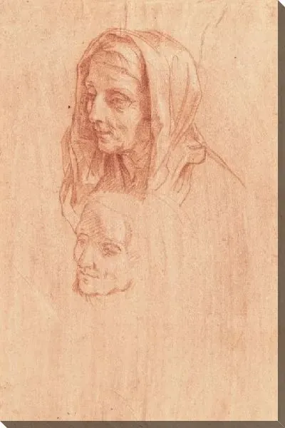 Картина Два этюда для головы старухи