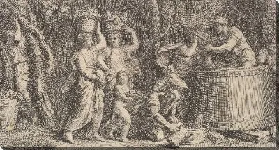 Картина Винтажная сцена