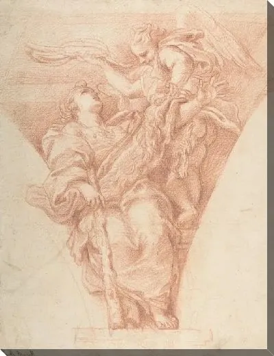 Картина Добродетель, увенчанная честью