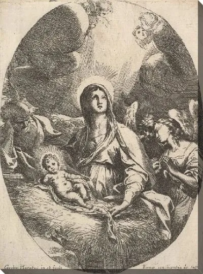 Картина Поклонение ангелов