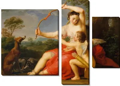 Картина Диана и Купидон