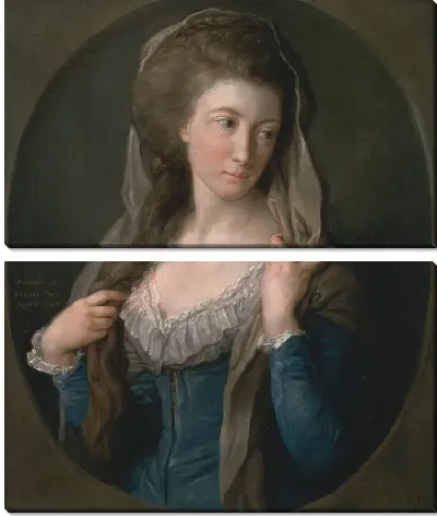 Картина Женский портрет, традиционно именуемый Маргарет Стюарт, леди Хипписли