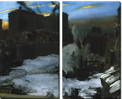 Картина Раскопки Станции Пенсильвания