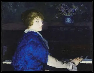 Эмма за фортепиано