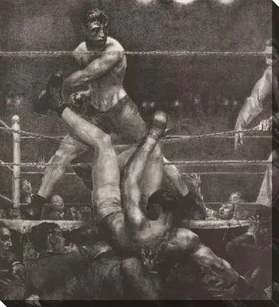 Картина Демпси через канаты