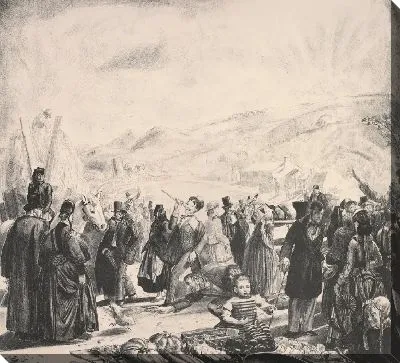 Картина Ирландская ярмарка