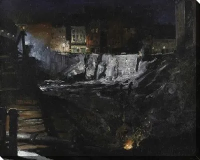 Картина Раскопки ночью