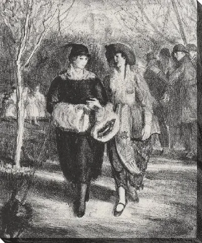 Картина Весна, Центральный парк