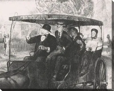 Картина Воскресенье, хождение в церковь