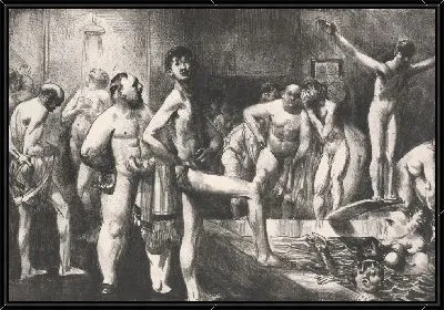 Картина Бизнес-мужская баня