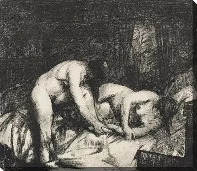 Картина Две девушки