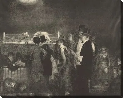 Картина Предварительные выборы в большой бой