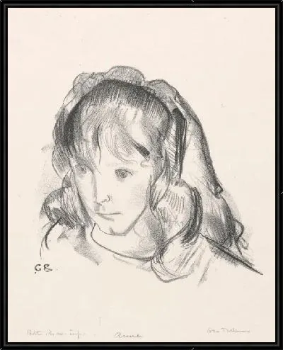 Картина Голова Анны