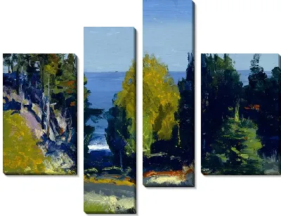 Картина Роща — Монеган