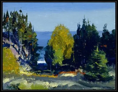 Картина Роща — Монеган