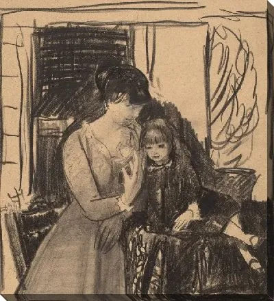 Картина Энн и её мать