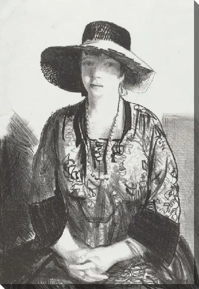 Картина Черная шляпа