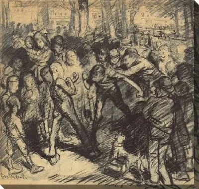 Картина Уличный бой