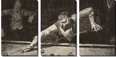 Картина Игрок в пул