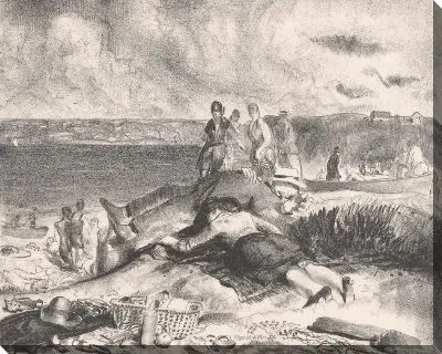 Картина Ноги из моря