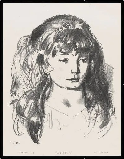 Картина Эскиз Анны