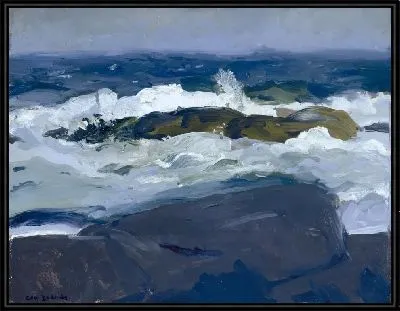 Картина Скала Риф, Мэн