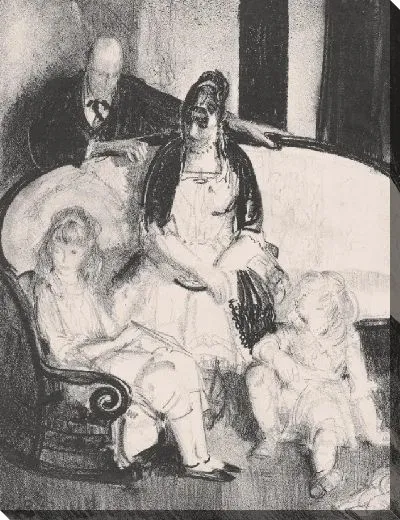 Картина Моя Семья, Первый Камень