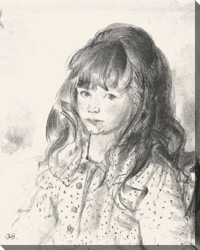 Картина Энн в пятнистом платье