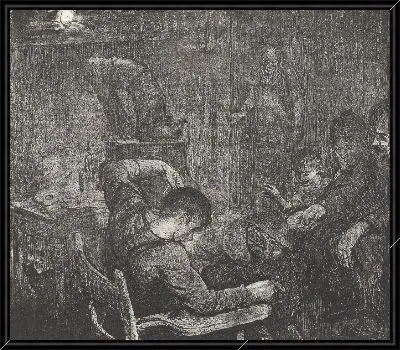 Картина Кухня рабочего