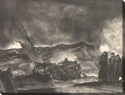 Картина Аллан Донн выходит в море