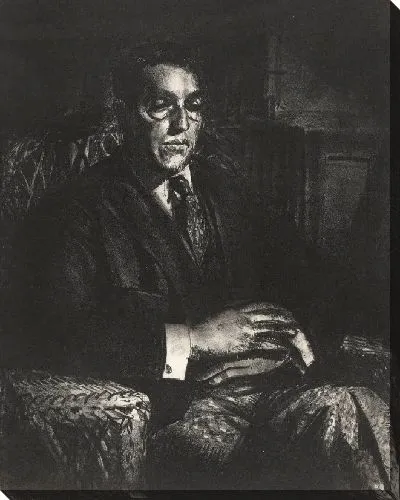 Картина Спейчер, сидящий в кресле