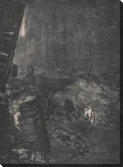 Картина Голодные псы № 2