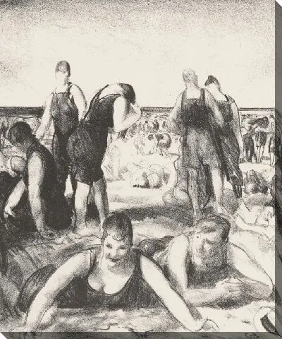 Картина Пляж для купания