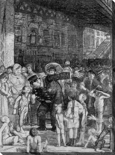 Картина Меня избили по лицу