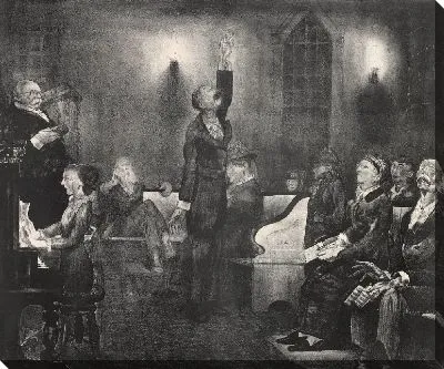 Картина Молитвенное собрание, второй камень