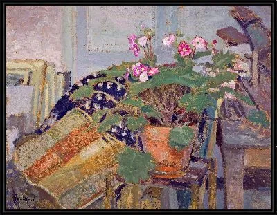 Горшок с цветами 