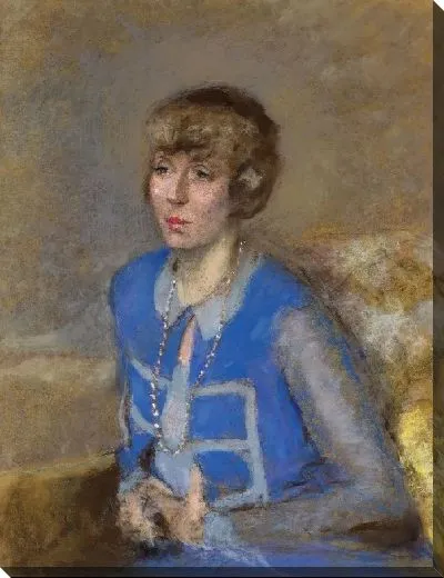 Картина Женщина в голубом