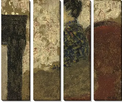 Картина Женщина, сидящая у камина 