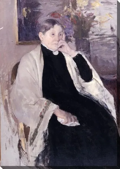 Картина Миссис Роберт С. Кассат, мать художника 