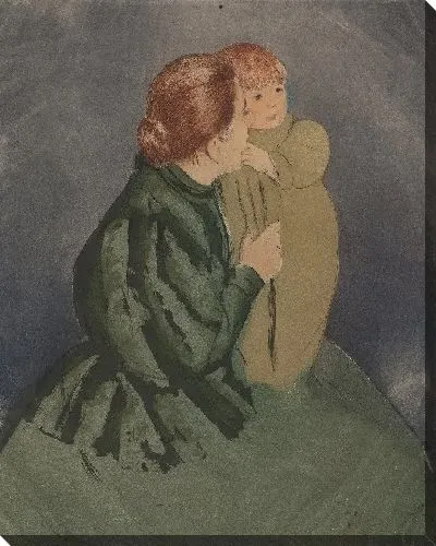 Картина Крестьянская мать и дитя 